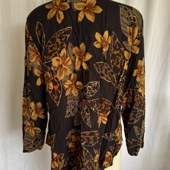 Vintage 1990s Essay by Sharon Anthony Tie Front Jacket - Picture 4 of 6